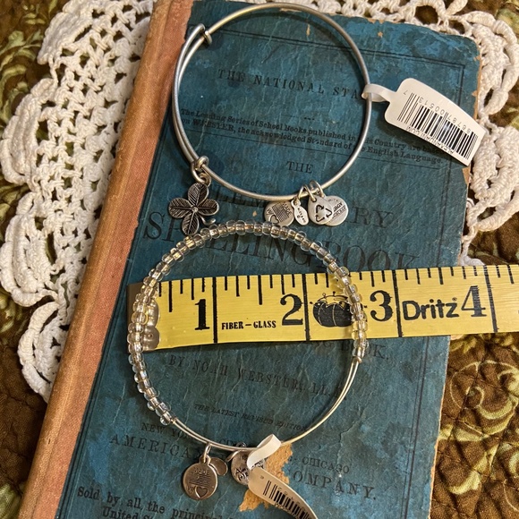 NWT 2 Alex and Ani silver Energy Bracelets - Picture 5 of 5
